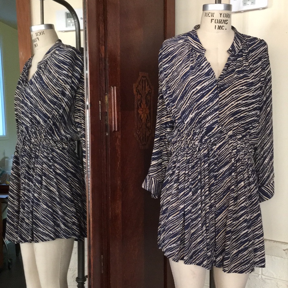 THAKOON Silk Mini Shirt Dress. Size 0. Perfect 🦋